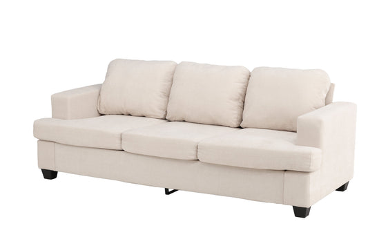 Sani 3-Personers Sofa - Lys Grå/Beige