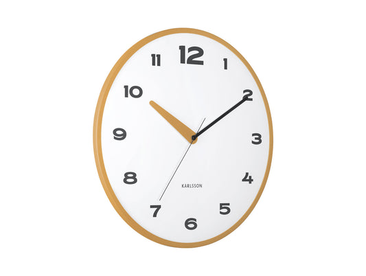 Karlsson vægur Brisk Dome – Okkergul