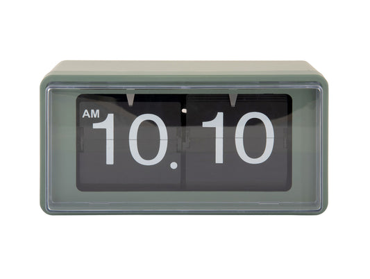 Karlsson væg-/bordur Retro Boxed Flip – Junglegrøn