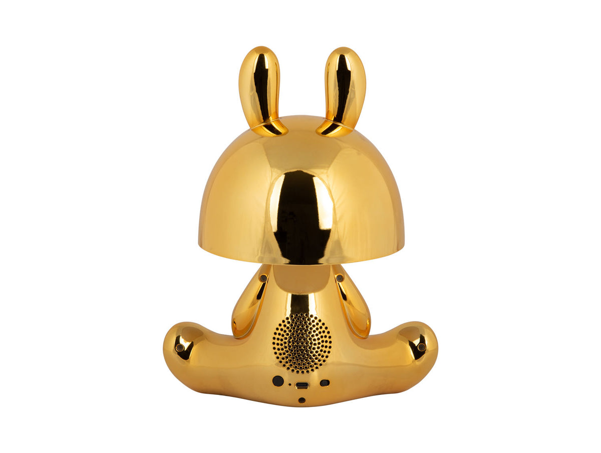Leitmotiv bordlampe Bunny LED - guld med Bluetooth