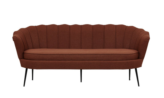 Calais 3-pers Sofa Rød