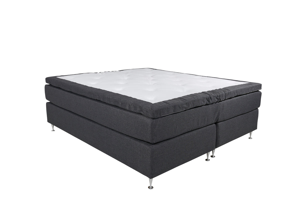 Älvdalen Dobbeltseng 200 x 73 x 180 Mørkgrå