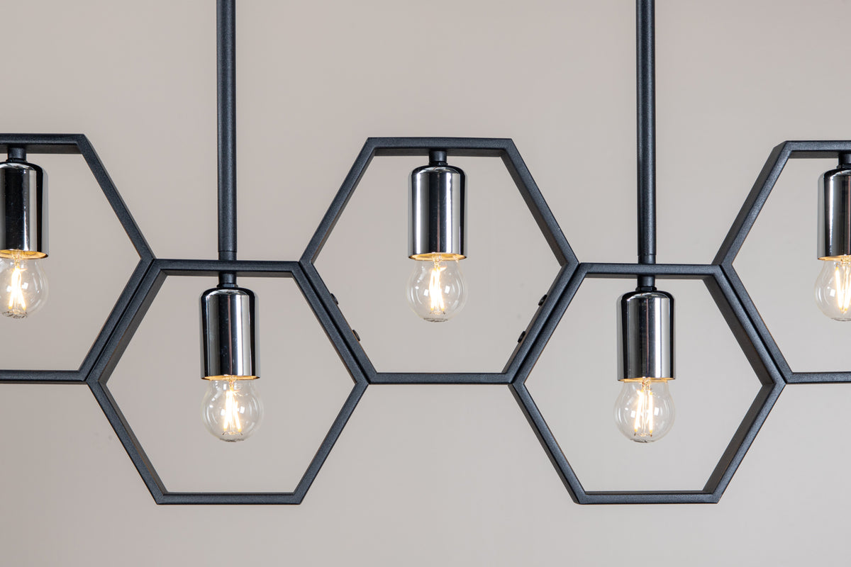 Queen B Loftlampe Sort