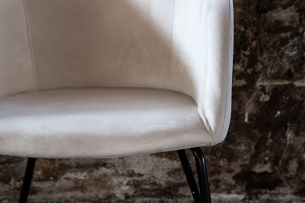 Berit spisebordsstol - beige, sort - billede 15