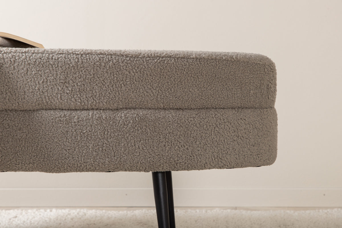 Otto Ottoman 40 x 41 x 100 Grå