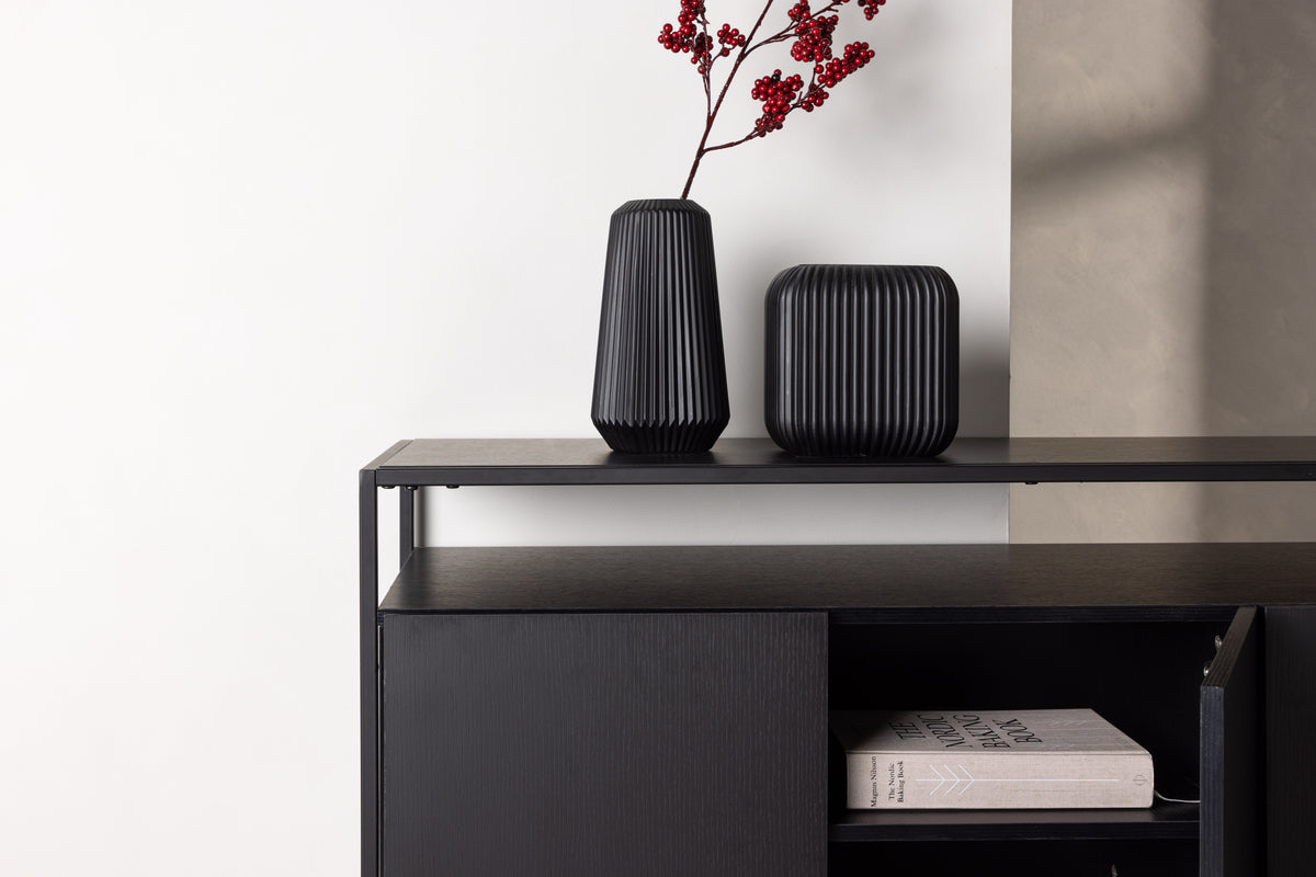 Kingsport Skænk 45 x 80 x 120 Sort