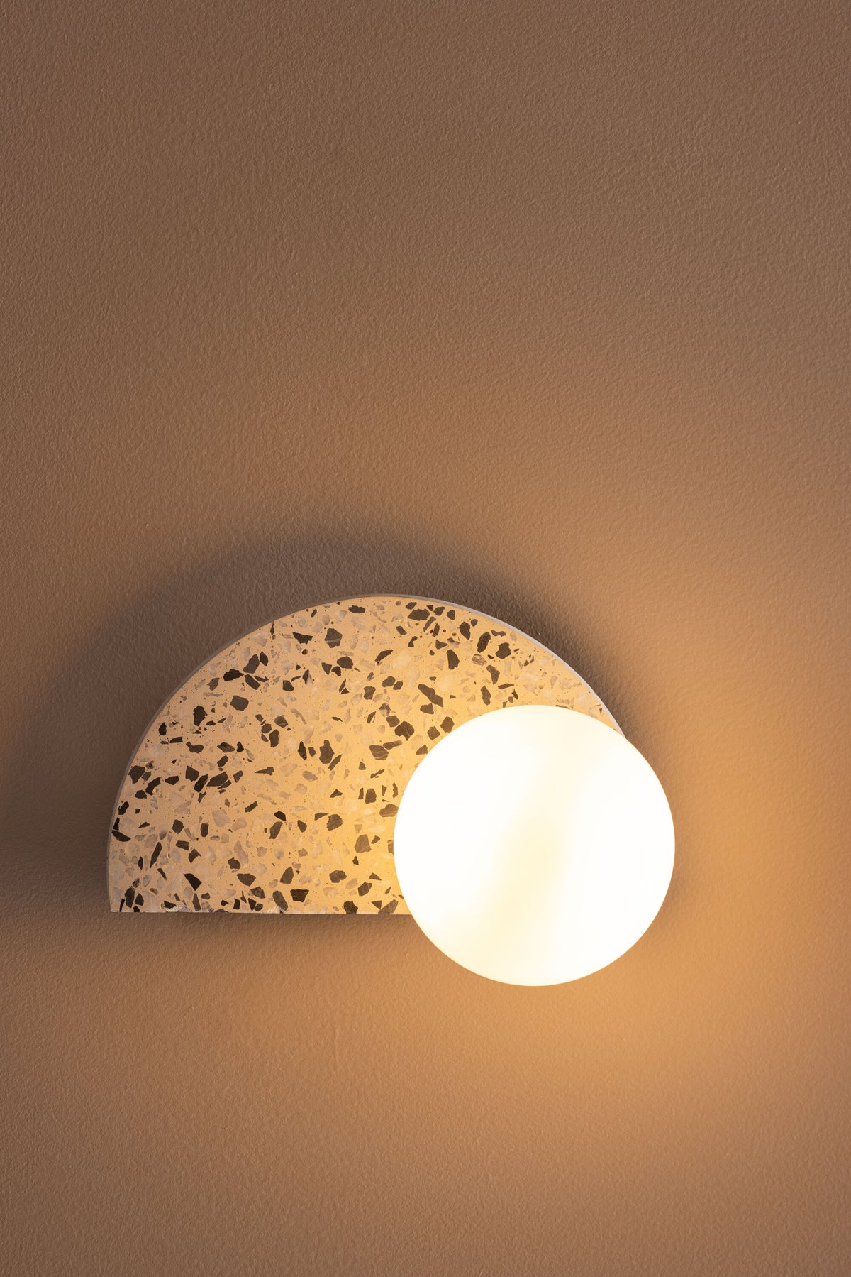 Abbeville væglampe - hvid, terrazzo - billede 13