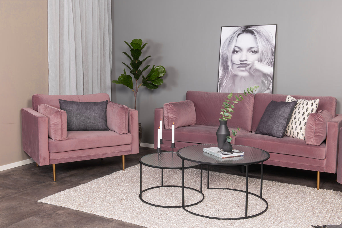 Boom 3-Personers Sofa Pink