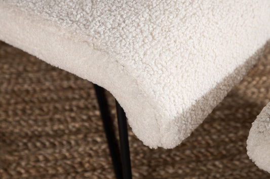 Laconia Loungestol Hvid