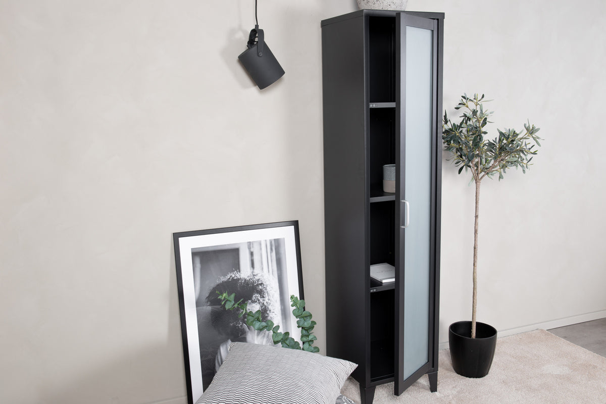 Acero Vitrineskab 35 x 150 x 35 Sort