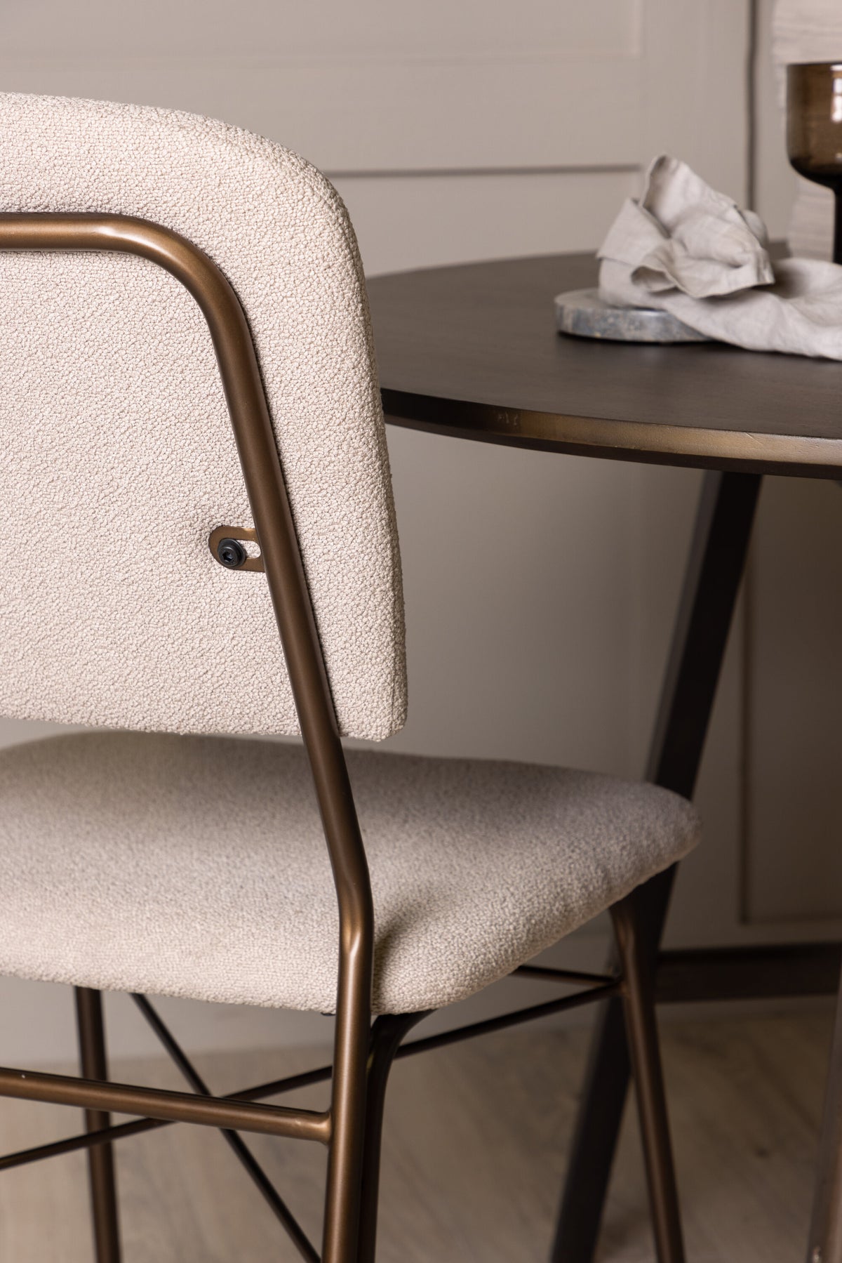 Seda spisebordsstole - beige, brun - 2 stk. - billede 21
