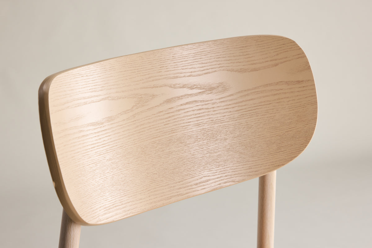 Polly Spisebordsstol Whitewash