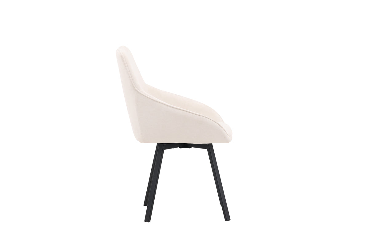 Rosie Spisebordsstol 2-stk Beige