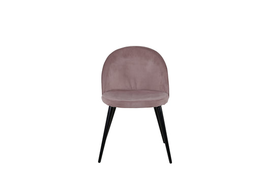 Velvet Spisebordsstole 2-stk Dusty Pink