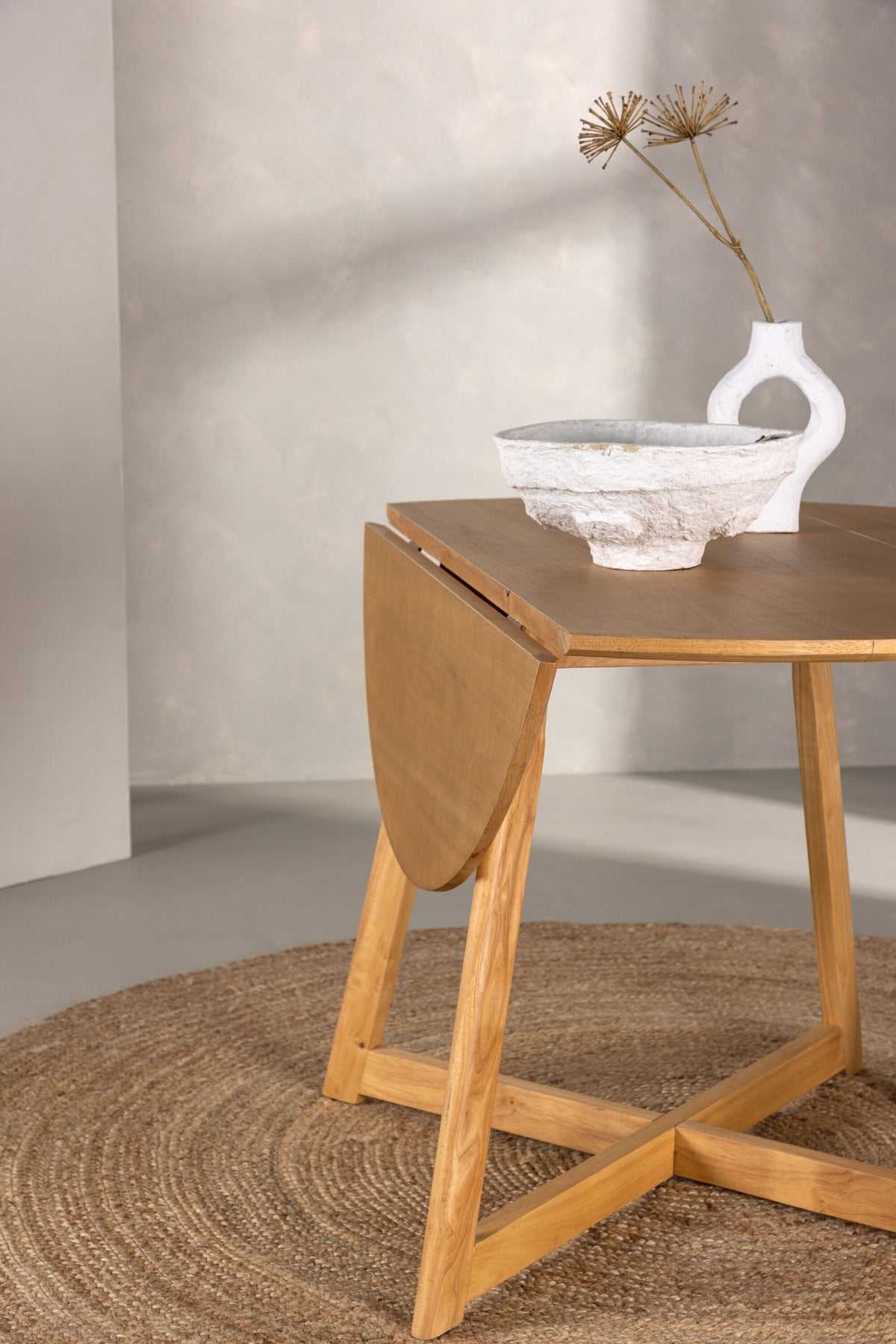 Yakidon rundt spisebord - Ø120 cm - brun - billede 25