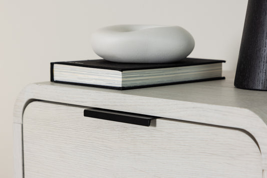 Lyngdal Sengebord 40 x 30 Whitewash