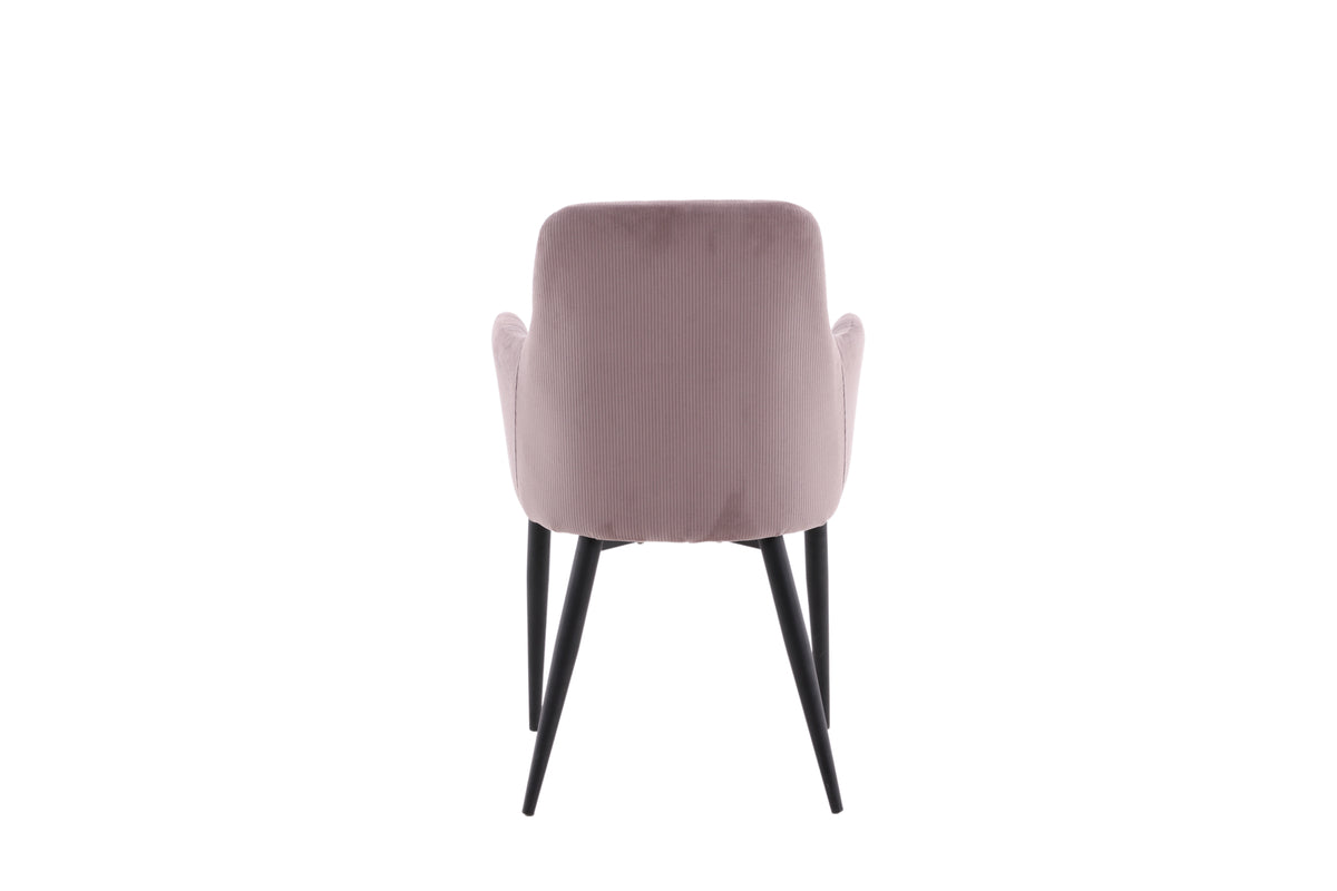 Comfort Spisebordsstol 2-stk Dusty Pink