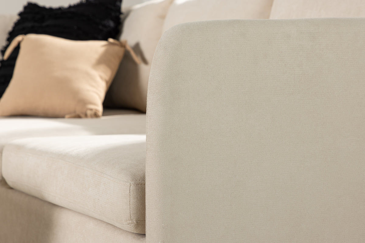 Zero 5-Pers Hjørnesofa Beige