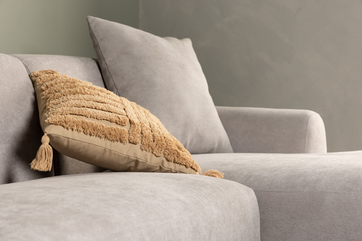 Viskan 3-Pers Chaiselongsofa Lys Grå