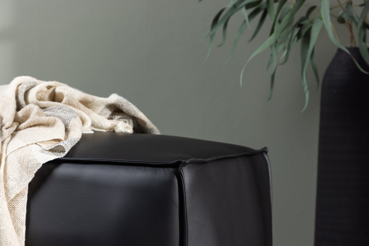 Palermo Puf 119 x 47 x 59 Sort