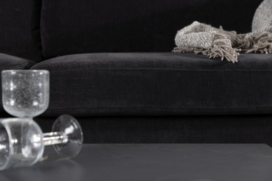 Antibes 3-Pers Sofa Mørkegrå