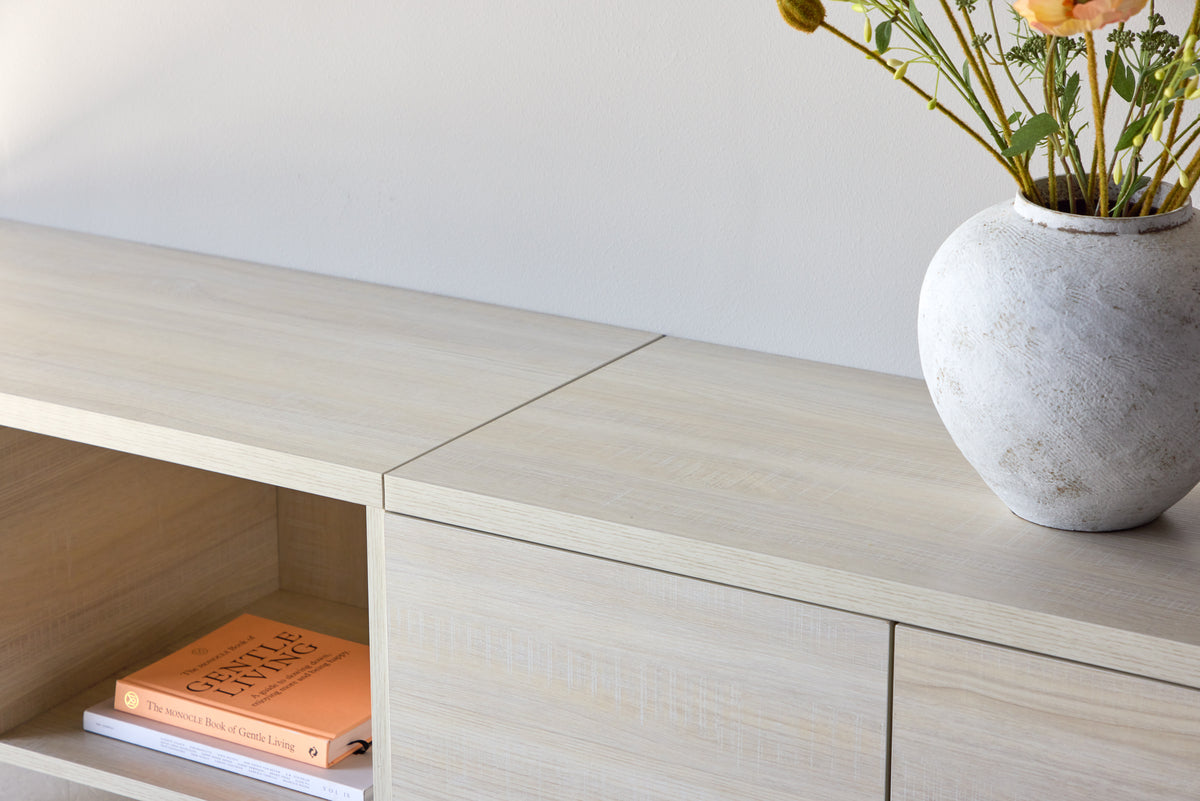 Nomi TV Møbel 45 x 35 x 180 Whitewash