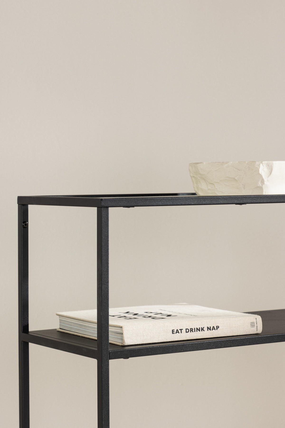 Bogóta sidebord - 30 × 80 cm - sort - billede 18