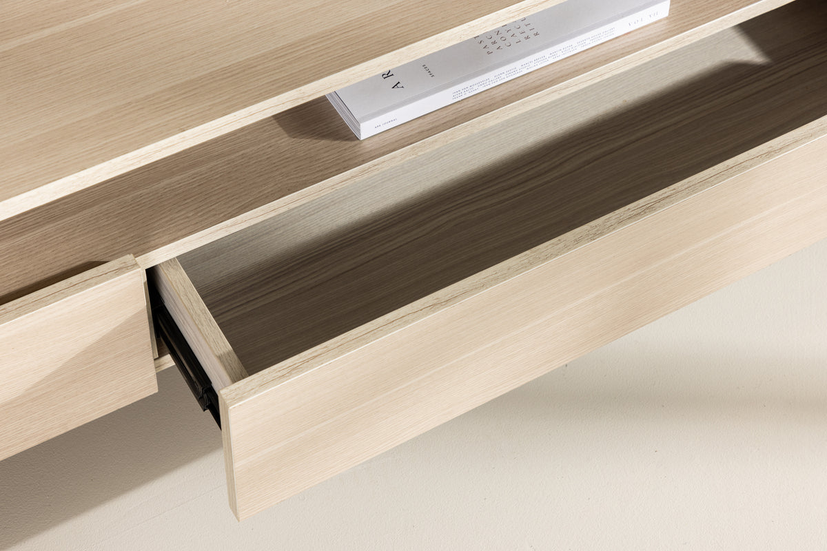 Navarra TV Møbel 40 x 40 x 180 Whitewash