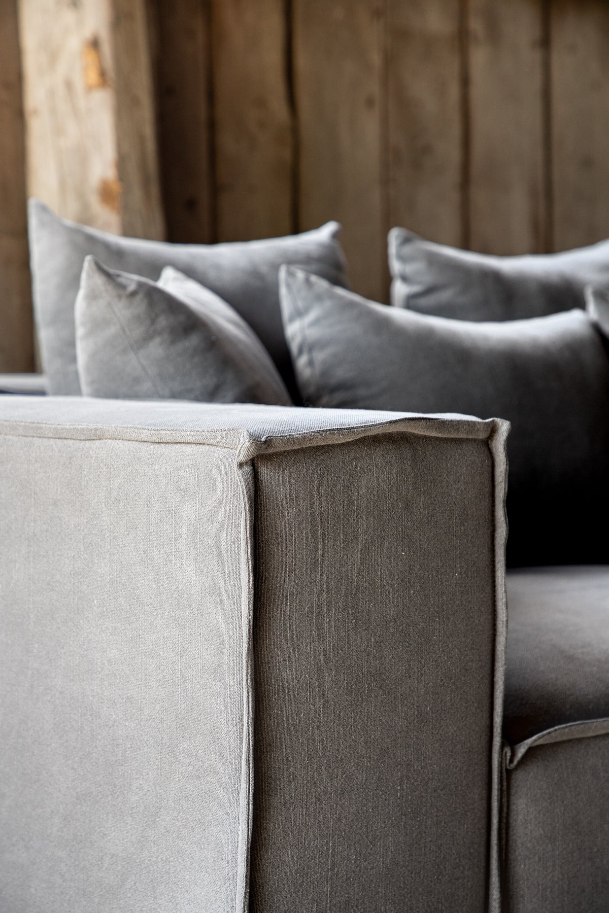 Gillholmen 3-personers sofa - sort, grå - billede 24