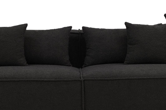 Gillholmen 4-Pers Sofa Sort