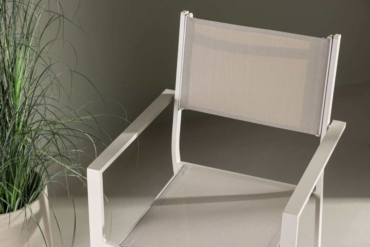 Copacabana Havebordsstol 2-stk Beige