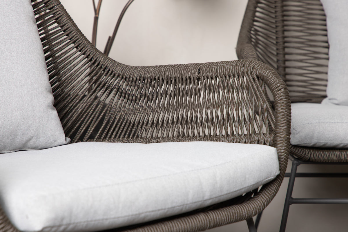 Davao Sofasæt Grå/Brun