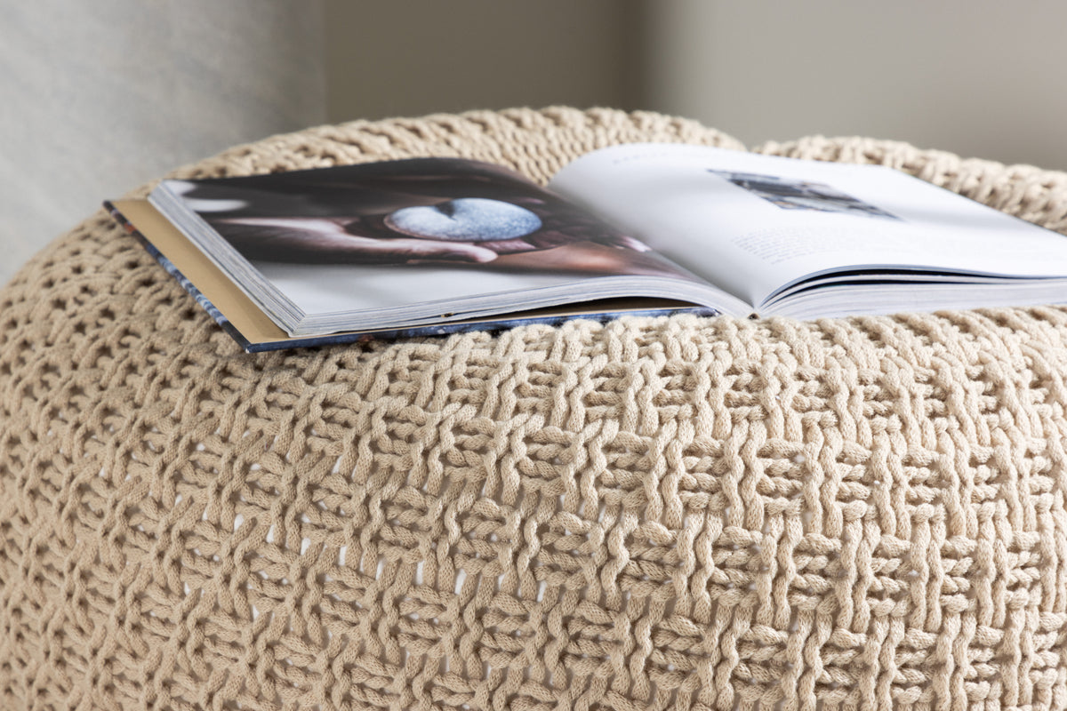 Sam Puf ⌀45 ⌀45 Beige