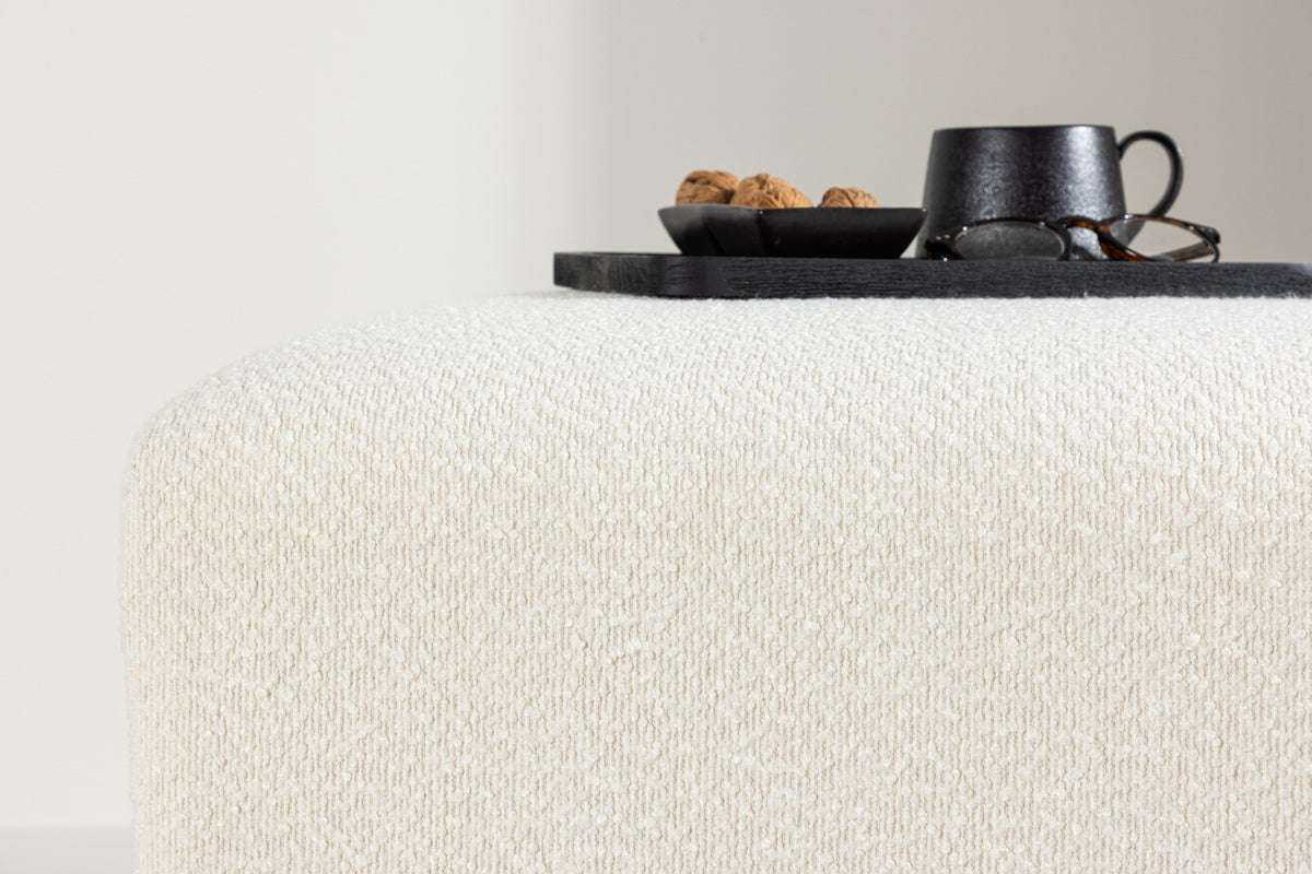 Ivy Ottoman 70 x 45 x 100 Hvid