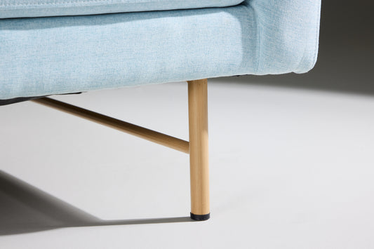 Sky 3-Pers Sofa Blå