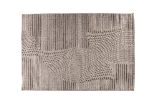 Vince gulvtæppe - 340 × 240 cm - brun - billede 1
