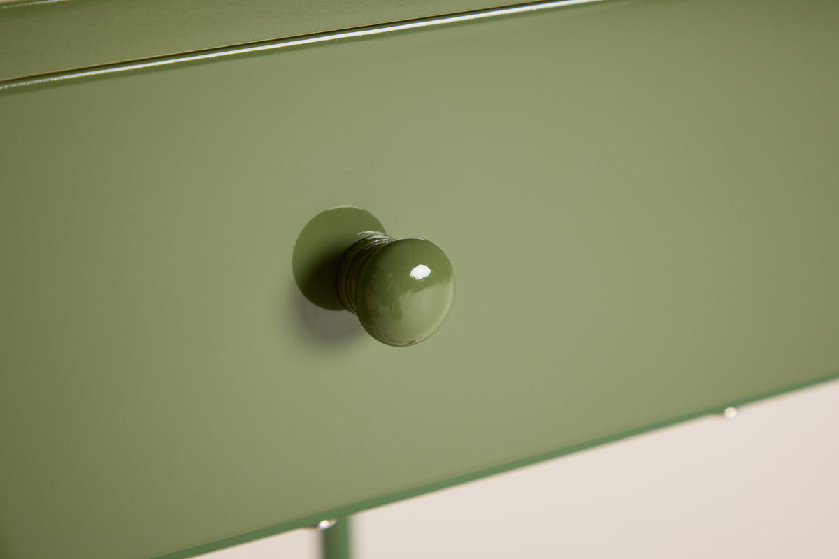 Bakal Sengebord 41 x 41 Grøn