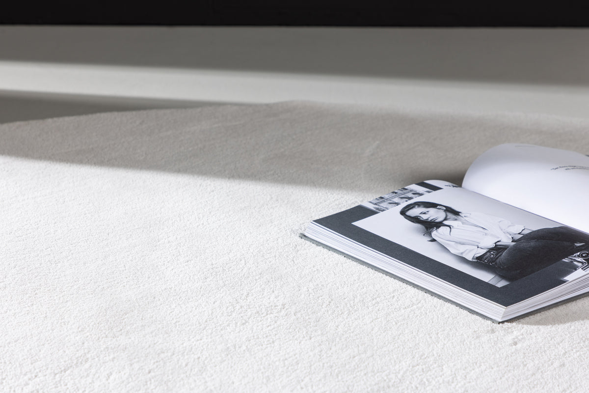 Nixie Tæppe ⌀200 White