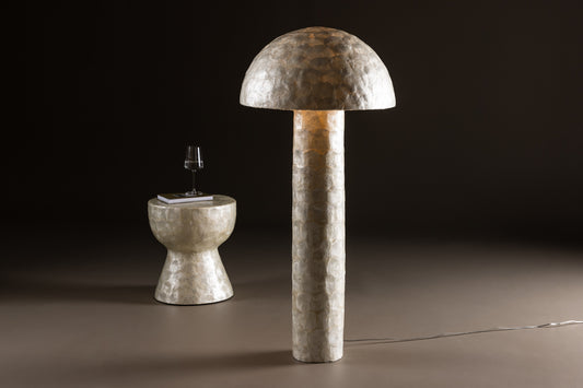 Lindön Standerlampe Lys grå