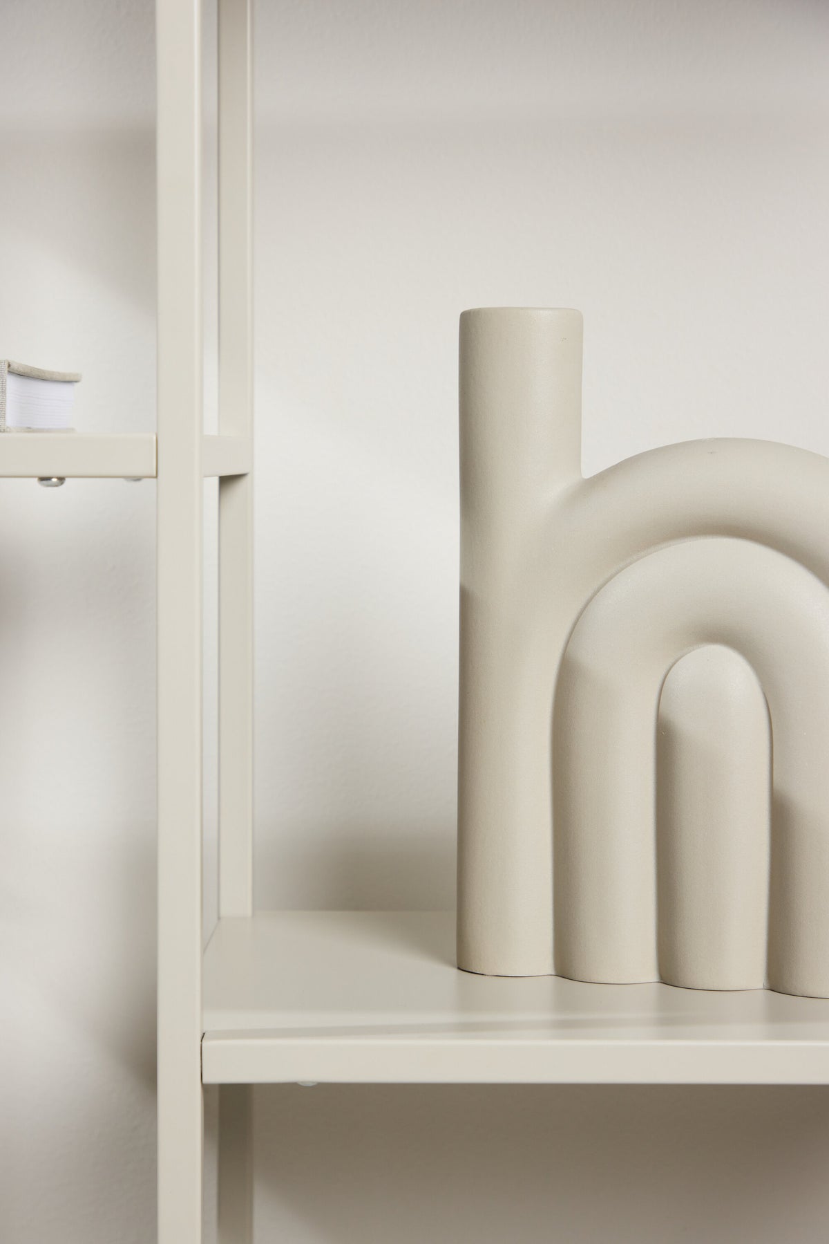 Staal sidebord - beige - billede 20