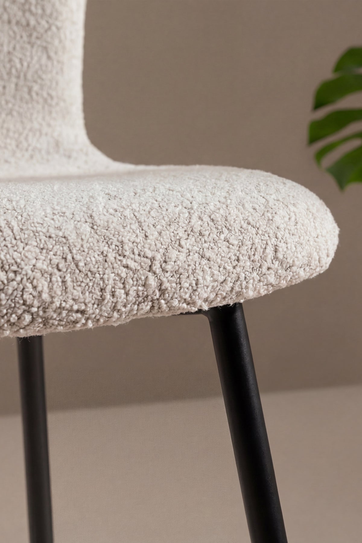 Linus spisebordsstole - beige, sort - 2 stk. - billede 11