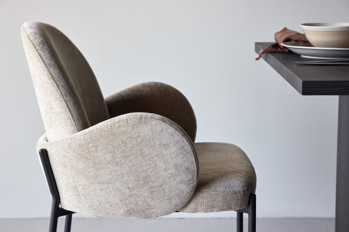 Blom Spisebordsstol 2 stk Beige
