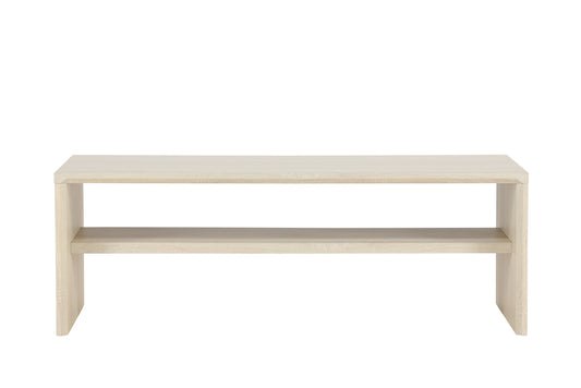 Telemarket Sofabord 110 x 50 Whitewash
