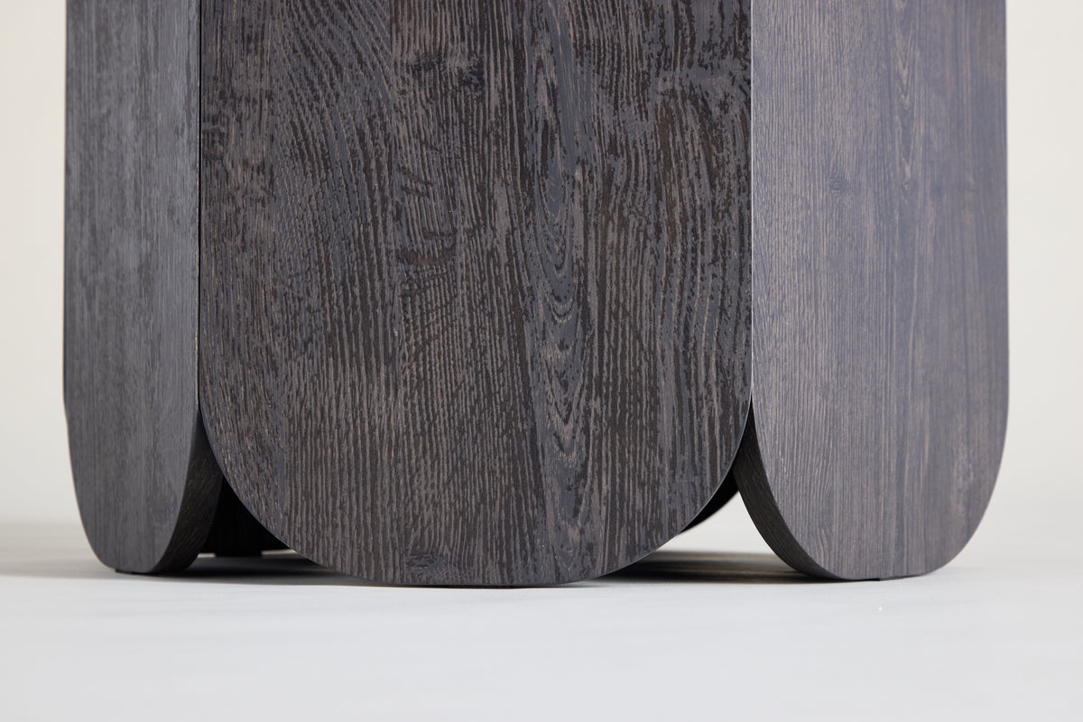 Tekla Sofabord ⌀80 Sort