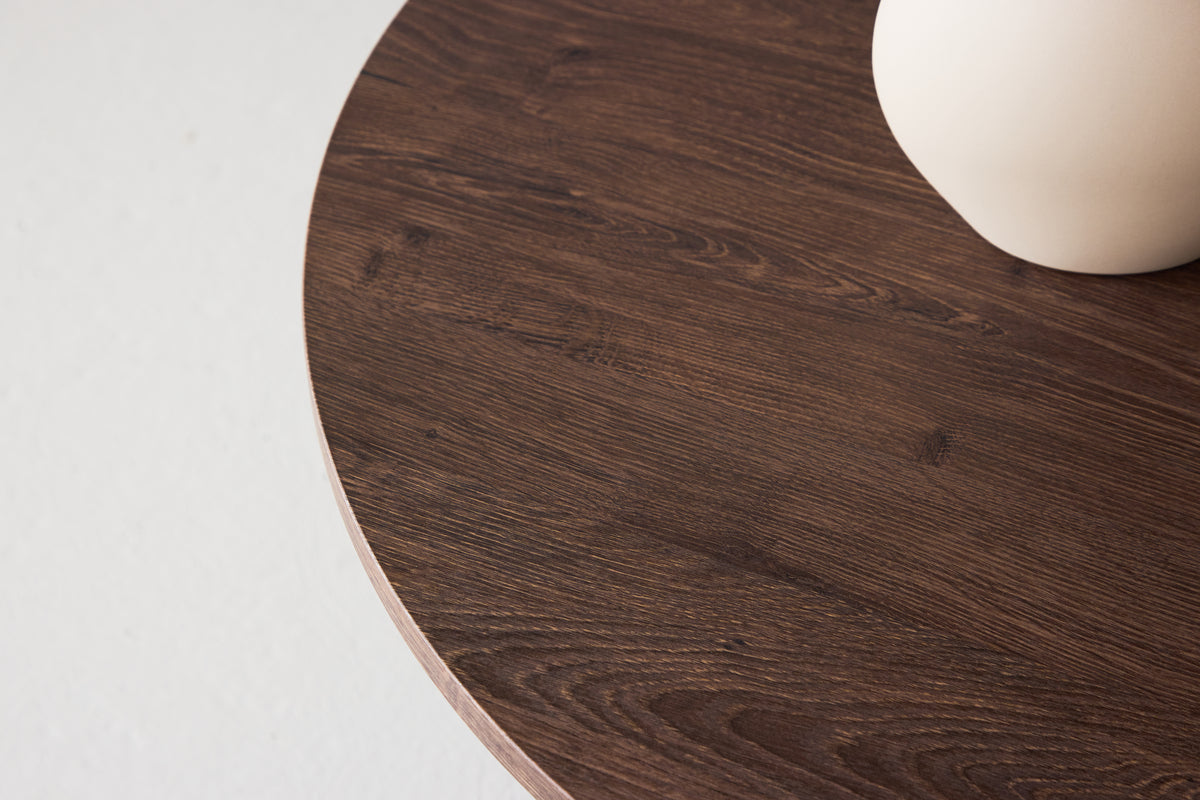 Tekla Sofabord ⌀80 Mokka