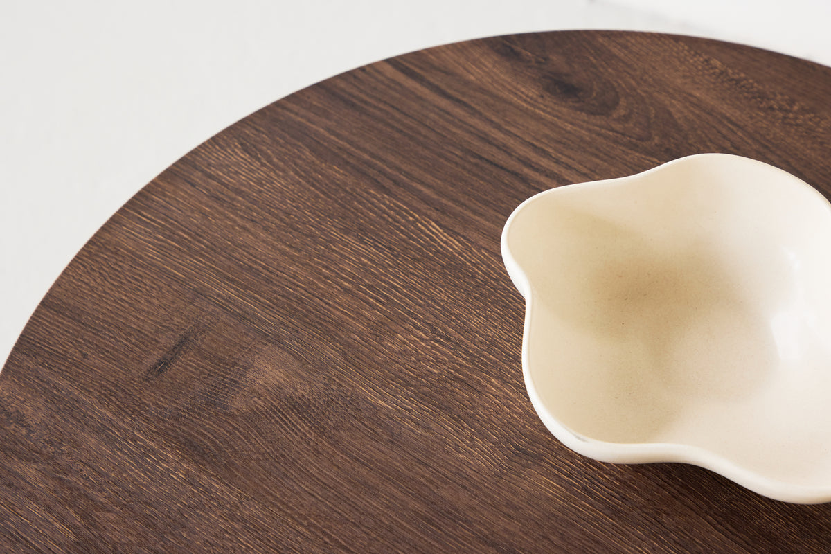 Tekla Sofabord ⌀60 Mocca