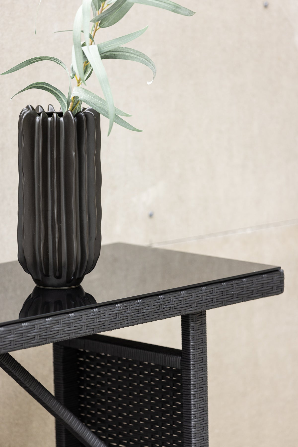 Padova sidebord - 120 × 40 cm - sort - billede 18