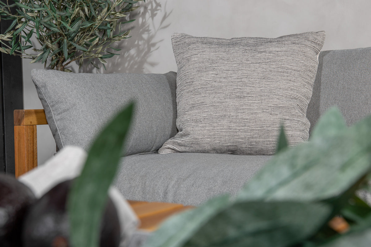 Marion 2-personers sofa - grå, natur - billede 8