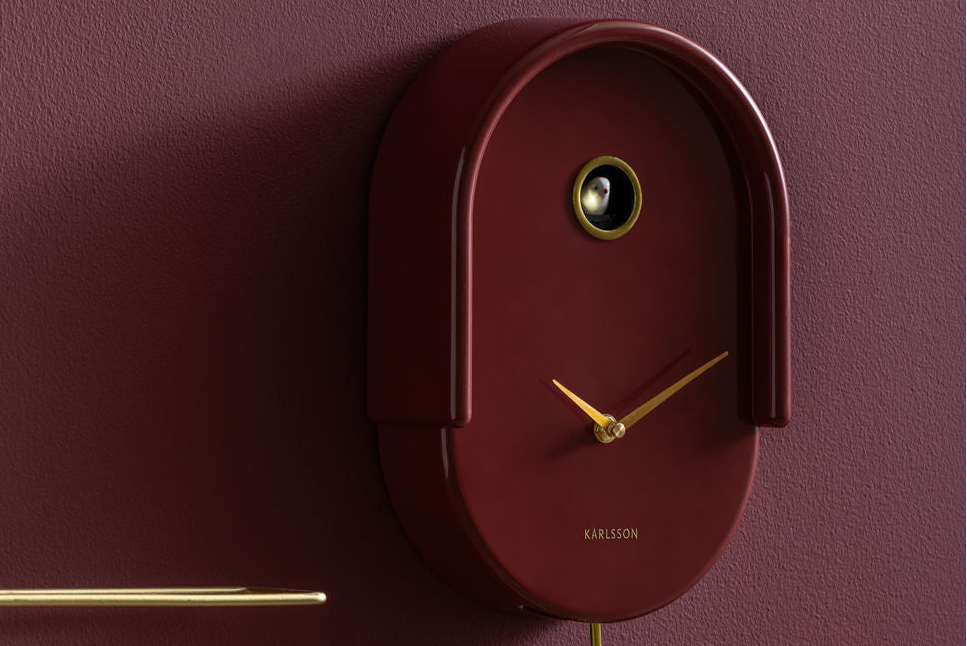 Karlsson vægur Tweet - Burgundy