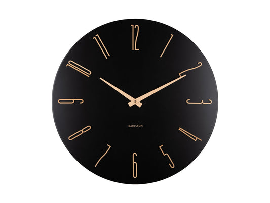 Karlsson vægur Esmerado – Sort, stor